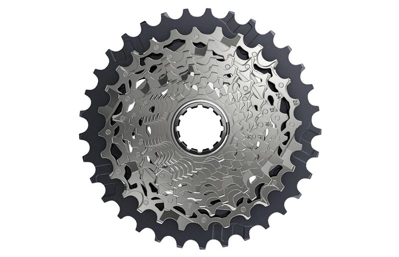 Kasetti SRAM Force eTap AXS XG-1270 12-vaihteinen 10-28T Hopea