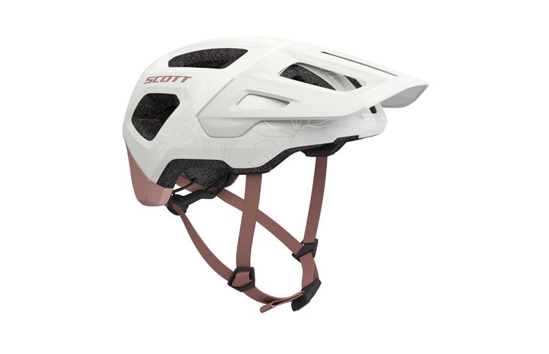 Scott Cykelhjälm Jr Argoplus Mips White/Light Pink
