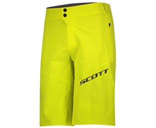 Scott Shorts Herr Endurance Ls/Fit W/Pad Sulphur Yellow