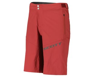 Scott Shorts Herr Endurance Ls/Fit W/Pad Tuscan Red