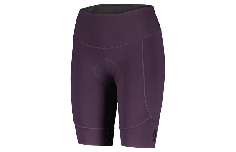 Scott Shorts Naisten Endurance 10 +++ Dark Purple/Black