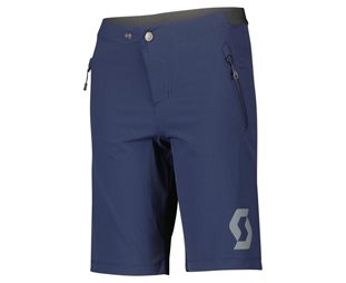 Scott Shorts Jr Trail 10 Ls/Fit W/Pad Midnight Blue