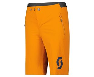 Scott Shorts Jr Trail 10 Ls/Fit W/Pad Copper Orange