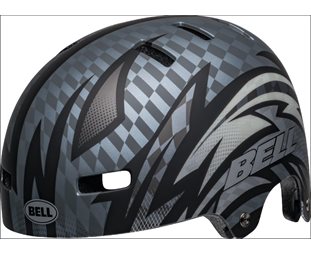 BMX-kypärä Bell Local Mattamusta/Harmaa Psycho
