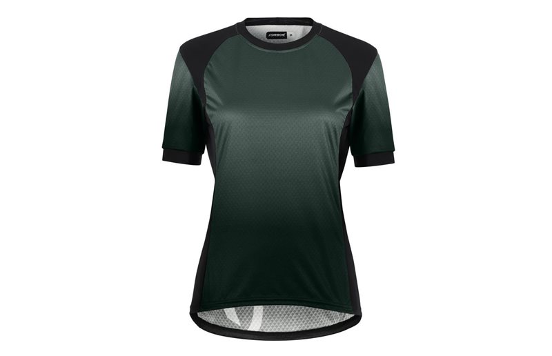 Assos Naisten pyöräilypaita Trail Women's T3 Schwarzwald Green