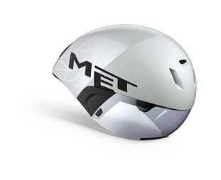 MET Sykkelhjelm Racer Codatronca White Silver/Matt Glossy