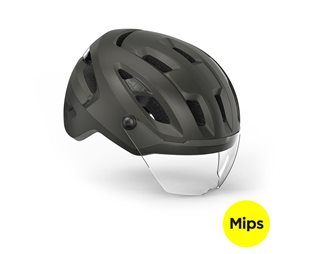 Pyöräilykypärä MET Intercity Mips Titanium Metallic/Matt