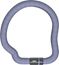 ABUS Ketjulukko Goose Lock 6206K/110 Flint