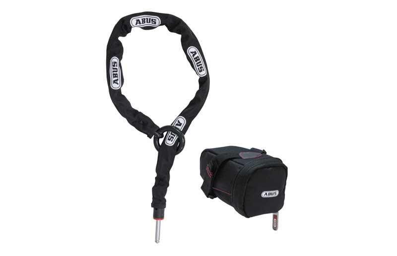 Plug-in Lukkoketju ABUS 100cm/6mm 2.0 Runkolukkoon sis.Laukku ACH 2.0 6KS/100BK + ST5950