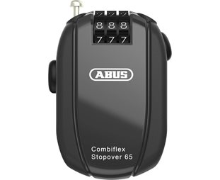 Vaijerilukko ABUS Combiflex StopOver 65