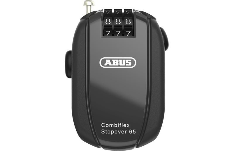 Vaijerilukko ABUS Combiflex StopOver 65