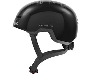 Abus Cykelhjelm Skurb Kid Skinnende Sort