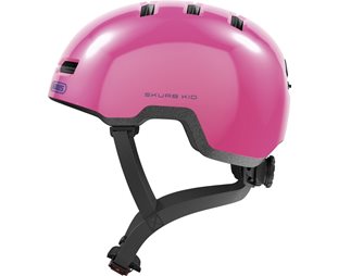 Lasten pyöräilykypärä ABUS Skurb Kid Kiiltävä Pinkki