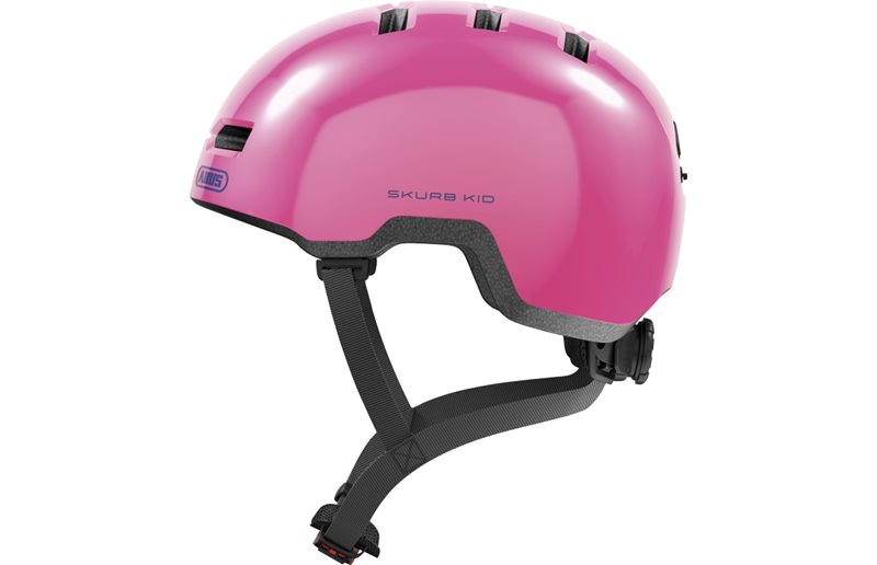 ABUS Pyöräilykypärä Skurb Kid Kiiltävä Pinkki