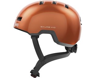 Lasten pyöräilykypärä ABUS Skurb Kid Goldfish Orange