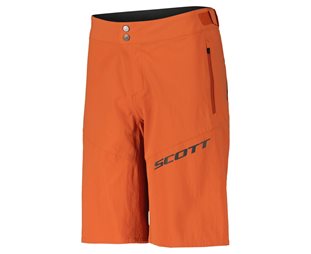 Scott Pyöräilyshortsit Endurance ls/fit, joissa on pad, Braze Orange