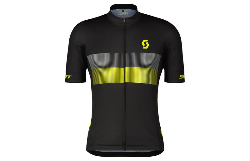 Scott Cykeltröja RC Team 10 SS Black/Sulphur Yellow