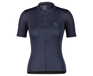 Scott Pyöräilypaita Naisten Endurance 10 s/sl Tumman Sininen/Metallinen Sininen