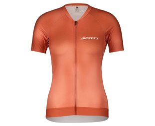 Scott Naisten pyöräilypaita RC Pro SS Rose Beige/Braze Orange