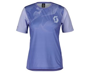 Scott Cykeltröja Dam Trail Vertic SS Dream Blue/Moon Blue