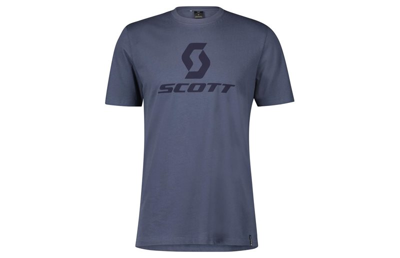 Scott Vapaa-ajan T-paita Tee Icon SS Metal Blue