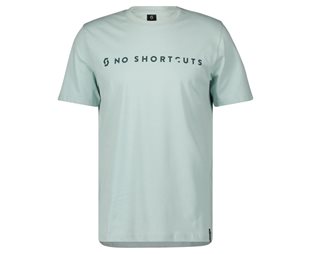 Scott Vapaa-ajan T-paita Tee No Shortcuts SS Mineral Green