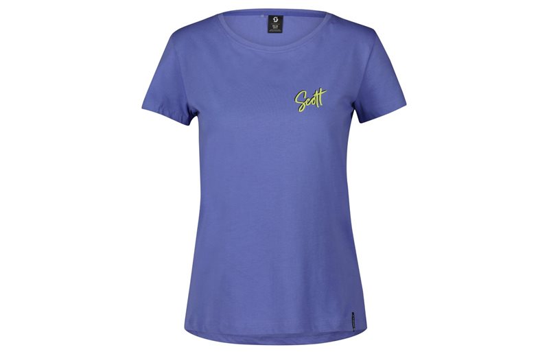 Scott Casual Tee Naisten Vapaa-ajan T-paita SS Dream Blue