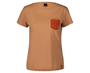 Scott Vapaa-ajan T-paita Naiset Tasku SS Rose Beige
