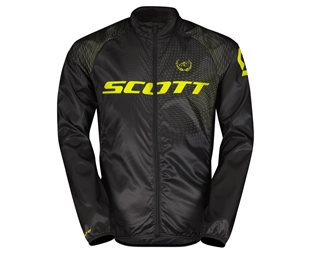 Scott Lasten Pyöräilytakki RC Pro WB Musta/Sulphur Yellow