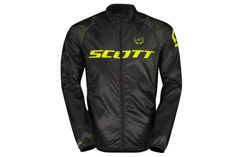 Scott Lasten Pyöräilytakki RC Pro WB Musta/Sulphur Yellow