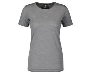 Scott Cykeltröja Tee Dam Commuter Merino Grey Melange