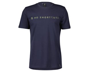 Scott Vapaa-ajan T-paita Tee No Shortcuts SS Tummansininen