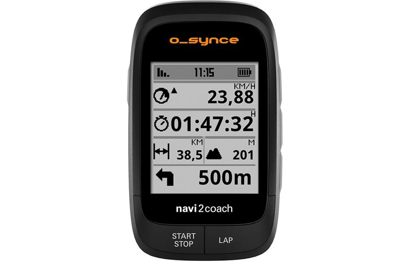 O-SYNCE Cykeldator Navi2coach GPS