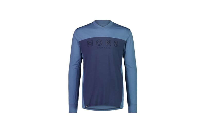 Mons Royale Pyöräilypaita Redwood Enduro Vls Blue Slate / Midnight
