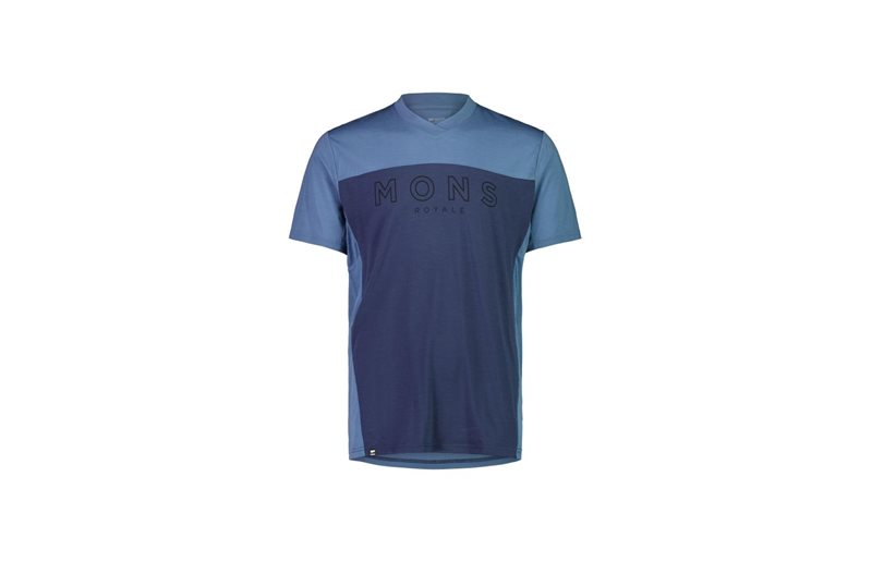 Mons Royale Pyöräilypaita Redwood Enduro Vt Blue Slate / Midnight