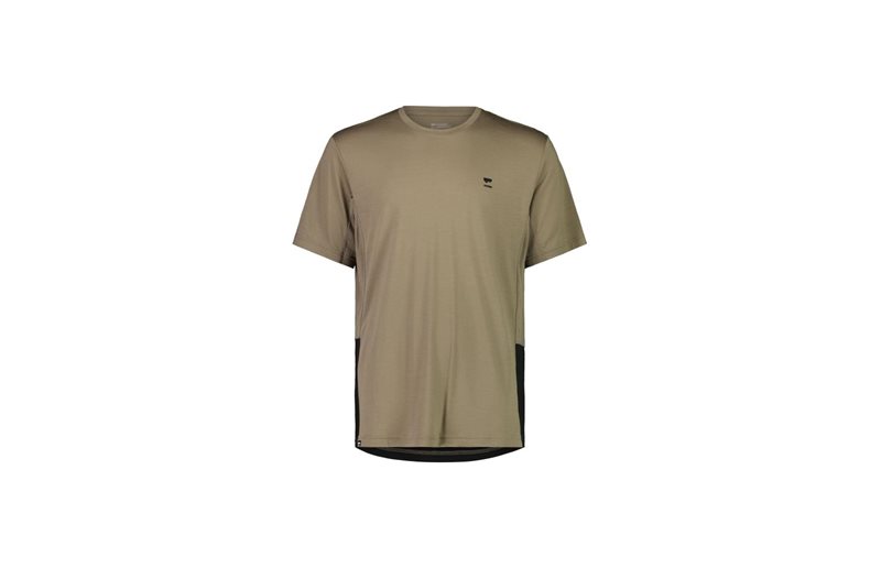 Mons Royale Pyöräilypaita Tarn Merino Shift T-paita Walnut / Black