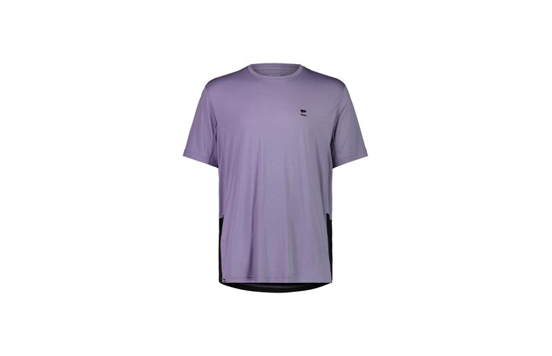 Mons Royale Pyöräilypaita Tarn Merino Shift T-paita Ohdake / Musta