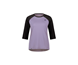Mons Royale Pyöräilypaita Tarn Merino Shift Raglan 3/4 Thistle / Musta