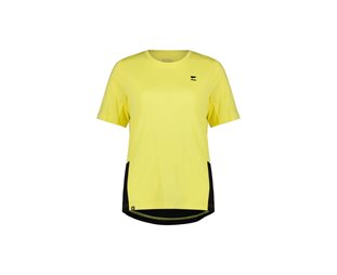 Mons Royale Pyöräilypaita Tarn Merino Shift Tee Black / Limelight