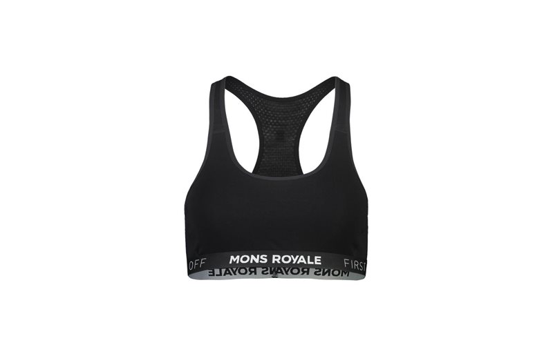 Mons Royale Urheiluliivit Sierra Sports Bra Musta
