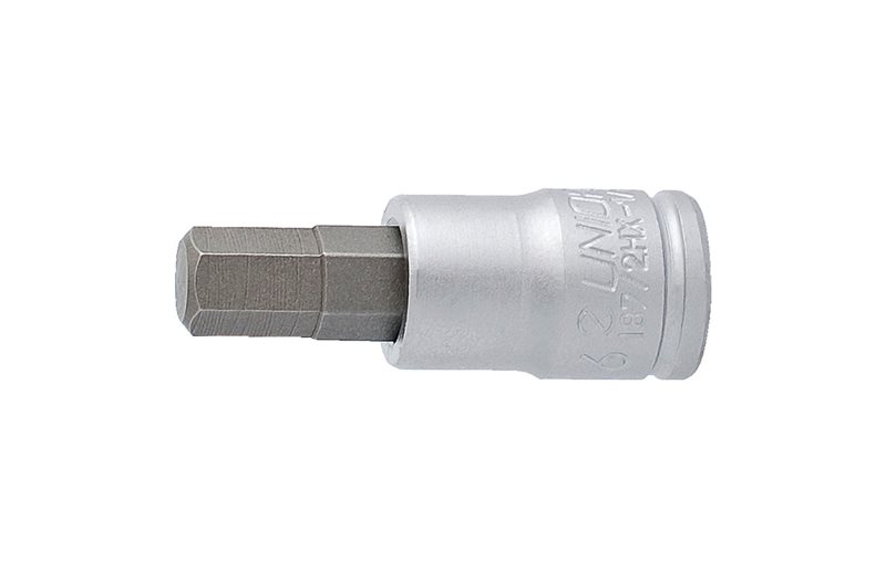 UNIOR Kuusiokoloavain 1/4" 6