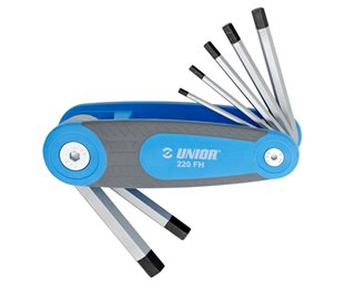 UNIOR Kuusiokoloavainsarja Set Of Hexagon Wrenches 3/32 - 3/8/7