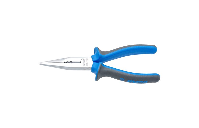 UNIOR Tång Long Nose Pliers With Side Cutter 160