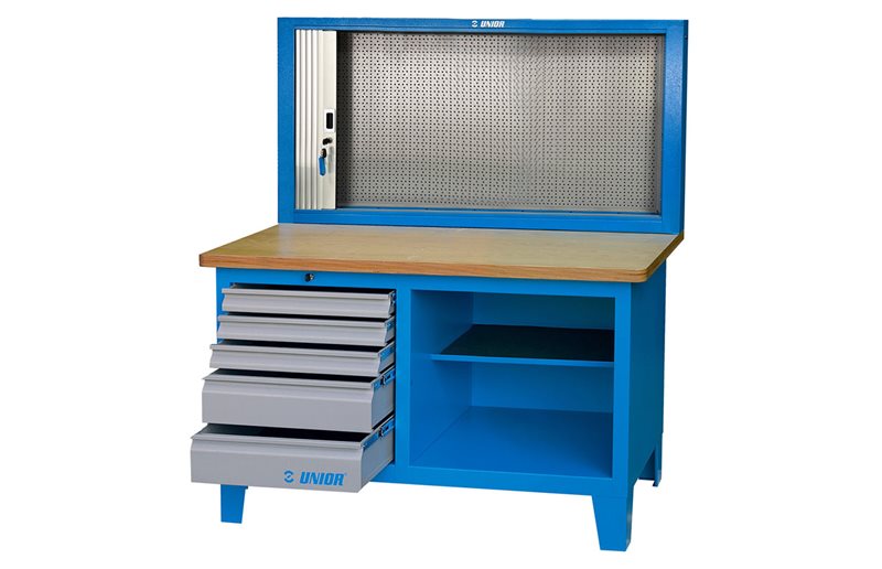 UNIOR Arbetsbänk Work Bench With Cabinet With