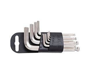 UNIOR Insexnycklar Set Of Ballend Hex Wrenches