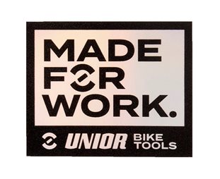 UNIOR Klistermärke Label Made For Work It