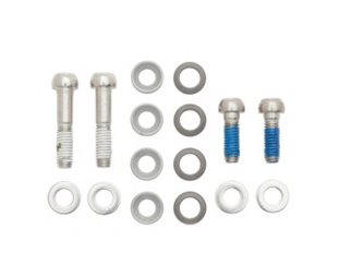 Jarrusatulan pulttisarja AVID/SRAM Attachment Hardware Ruostumaton