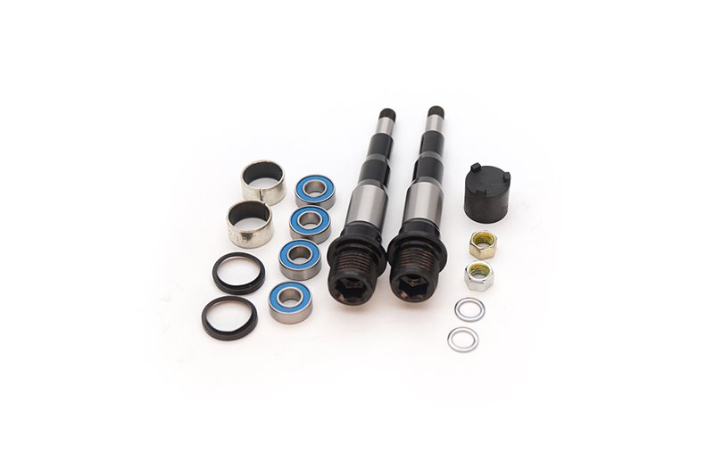 Polkimen akselisarja LOOK Pedal Axle Kit Chromo for X-Track
