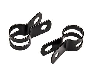 CONNECT Clamp, round, powder coated O18 mm
