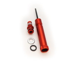 ROCKSHOX Rebound damper adjuster knob long/bolt, aluminum For Tora 29'er/Reba